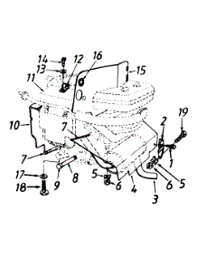 Muffler parts for Lowe's Lawn Tractor 1340675G062 / 1994 from AppliancePartsPros.com