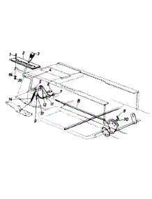 Speed Control Link parts for Lowe's Lawn Tractor 134M679G062 / 1994 from AppliancePartsPros.com