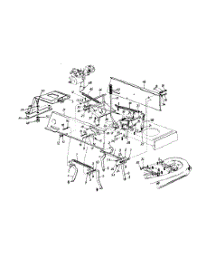 Deck Lift & Hanger Assembly parts for Lowe's Lawn Tractor 135S613G062 / 1995 from AppliancePartsPros.com