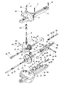 Single Speed Transaxle Right Hand parts for Lowe's Lawn Tractor 131-669G062 from AppliancePartsPros.com