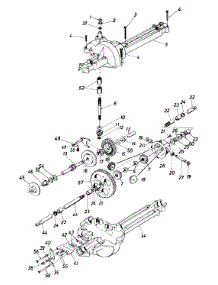 Transaxle Assembly parts for Mastercraft Lawn Tractor 133B560B054 / 1993 from AppliancePartsPros.com