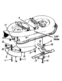 Mulching Kits parts for Mastercraft Lawn Tractor 134M679G054 / 1994 from AppliancePartsPros.com