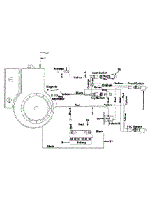 Electrical / Switches parts for Mastercraft Lawn Tractor 481-1857 / 1993 from AppliancePartsPros.com
