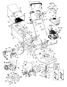 Parts02 parts for Mastercraft Self-Propelled Walk-Behind Mower 120-478R054 from AppliancePartsPros.com