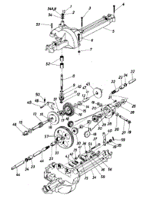 Single Speed Transaxle Right Hand parts for Mastercraft Lawn Tractor 130-678G054 from AppliancePartsPros.com