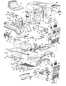 Parts02 parts for Mastercraft Lawn Tractor 130-808H054 from AppliancePartsPros.com