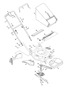 General Assembly parts for Mastercut Self-Propelled Walk-Behind Mower 12AV569R059 / 2009 from AppliancePartsPros.com