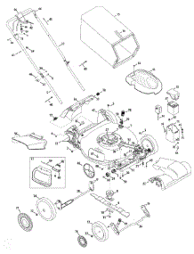 General Assembly 12Avb2 parts for Mastercut Self-Propelled Walk-Behind Mower 12AVB2M7059 / 2011 from AppliancePartsPros.com