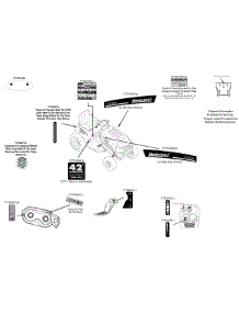 Label Map 13Ad775s059 parts for Mastercut Lawn Tractor 13AD775S059 / 2015 from AppliancePartsPros.com