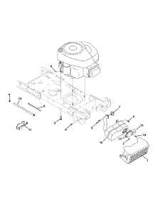 Engine Accessories parts for Mastercut Lawn Tractor 13AJ775G059 / 2009 from AppliancePartsPros.com