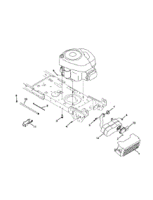 Engine Accessories parts for Mastercut Lawn Tractor 13AJ775S059 / 2013 from AppliancePartsPros.com