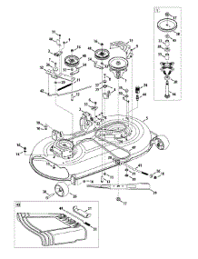 Mower Deck 42-Inch parts for Mastercut Lawn Tractor 13AJ795S059 / 2012 from AppliancePartsPros.com