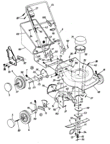 Parts parts for Mastercut Electric Mower 181-304E033 from AppliancePartsPros.com