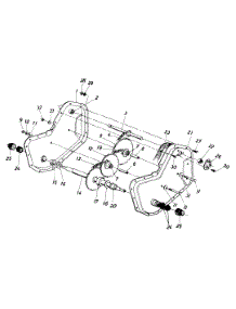 Chain Case Half Assembly parts for Mastercut Tiller 213-406-118 / 1993 from AppliancePartsPros.com