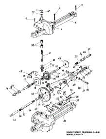 Transaxle Assembly parts for Mastercut Lawn Tractor 133P670H701 / 1993 from AppliancePartsPros.com