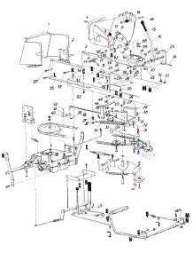 Parts02 parts for Mastercut Lawn Tractor 1806 from AppliancePartsPros.com