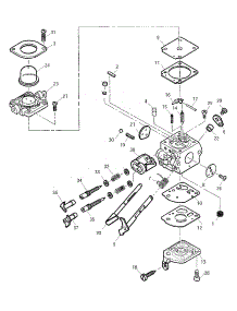 Carburetor Assembly parts for Mcculloch Handheld Product 41BR322G077 from AppliancePartsPros.com
