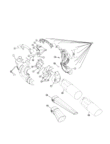 Housing Parts parts for Mcculloch Handheld Product 41AS320G977 from AppliancePartsPros.com
