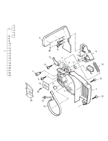 Chain Brake Assembly parts for Mcculloch Handheld Product 41AY65NQ077 from AppliancePartsPros.com