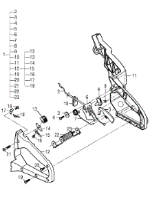 Rear Handle Assembly parts for Mcculloch Handheld Product 41AY06AR077 from AppliancePartsPros.com
