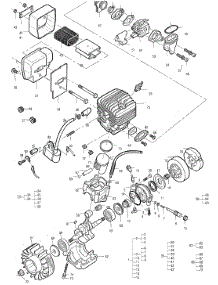Powerhead Assembly parts for Mcculloch Handheld Product 41BY09AG077 from AppliancePartsPros.com