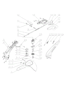String Trimmer 10" parts for Mcculloch Handheld Product 41AC027P977 from AppliancePartsPros.com