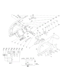 Motor Ass'y parts for Mcculloch Handheld Product 41BE898C077 / 2004 from AppliancePartsPros.com