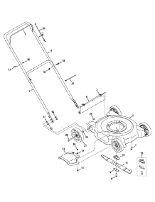 General Assembly 11A-020 parts for Mtd Push Walk-Behind Mower 11A-020L206 / 2012 from AppliancePartsPros.com