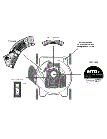 Label Map 11A-02Jx706 parts for Mtd Push Walk-Behind Mower 11A-02JX706 / 2012 from AppliancePartsPros.com