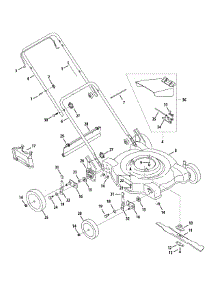General Assembly 11A-08Jc parts for Mtd Push Walk-Behind Mower 11A-08JC006 / 2010 from AppliancePartsPros.com