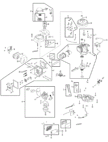 Engine Assembly parts for Mtd Push Walk-Behind Mower 11A-41MB006 / 2009 from AppliancePartsPros.com