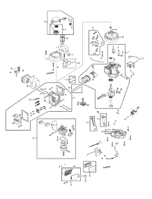 Engine Assembly parts for Mtd Push Walk-Behind Mower 11A-50MB006 / 2009 from AppliancePartsPros.com