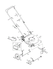 General Assembly 11A-B0 parts for Mtd Push Walk-Behind Mower 11A-B0JC006 / 2011 from AppliancePartsPros.com