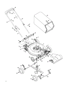 General Assembly 12A-A1 parts for Mtd Self-Propelled Walk-Behind Mower 12A-A1JC006 / 2011 from AppliancePartsPros.com