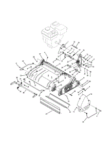 Frame Assembly parts for Mtd Dethatchers & Verticutter 16CG5AMQ006 / 2011 from AppliancePartsPros.com