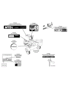 Label Map 24Bg55m1706 parts for Mtd Log Splitter 24BG55M1706 / 2013 from AppliancePartsPros.com