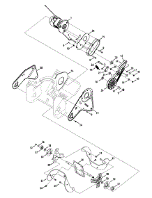 Motor & Auger parts for Mtd Snow Thrower 31A-050-706 / 2011 from AppliancePartsPros.com
