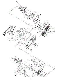 Motor & Auger parts for Mtd Snow Thrower 31A-050-706 / 2013 from AppliancePartsPros.com