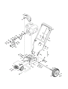Handle, Frame & Drive System parts for Mtd Snow Thrower 31A-32AD706 / 2010 from AppliancePartsPros.com