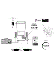 Label Map Mtd parts for Mtd Snow Thrower 31A-32AD706 / 2011 from AppliancePartsPros.com