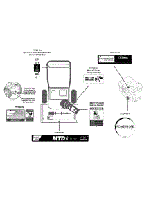 Label Map Mtd parts for Mtd Snow Thrower 31A-32AD706 / 2012 from AppliancePartsPros.com