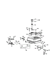 170-Su Fuel Tank & Mounting parts for Mtd Snow Thrower 31A-63BD706 / 2015 from AppliancePartsPros.com