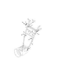 Handle Panel parts for Mtd Snow Thrower 31A-63BD706 / 2015 from AppliancePartsPros.com
