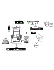 Label Map 31Am63ff706 parts for Mtd Snow Thrower 31AM63FF706 / 2013 from AppliancePartsPros.com