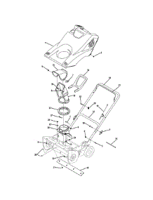Shroud, Chute & Handle parts for Mtd Snow Thrower 31AS2N1C706 / 2010 from AppliancePartsPros.com