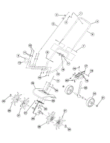 General Assembly parts for Mtd Tiller 21AA144R978 from AppliancePartsPros.com