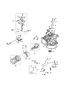1P65b0b-1 Crankcase parts for Mtd Black Push Walk-Behind Mower 11A-A1JC027 / 2012 from AppliancePartsPros.com