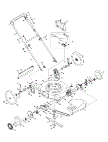 General Assembly parts for Mtd Gold Self-Propelled Walk-Behind Mower 12A-529R004 / 2009 from AppliancePartsPros.com