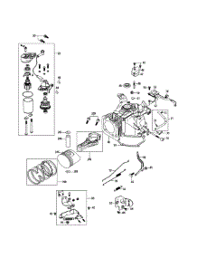2P70m0c Crankcase parts for Mtd Gold Self-Propelled Walk-Behind Mower 12AGB2JA004 / 2011 from AppliancePartsPros.com