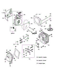 2P70mu Cylinder Head parts for Mtd Gold Self-Propelled Walk-Behind Mower 12AGB2JZ704 / 2012 from AppliancePartsPros.com
